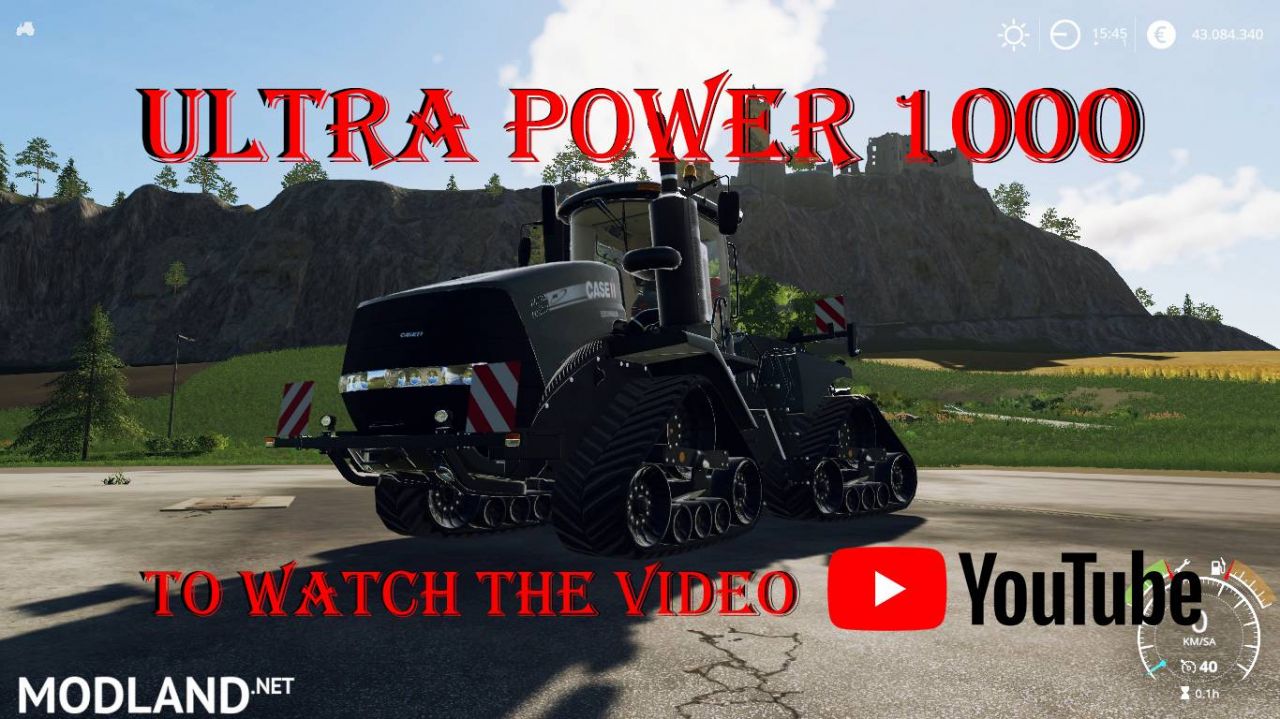 UNZIP Case IH quadtrac UltraPower 1000