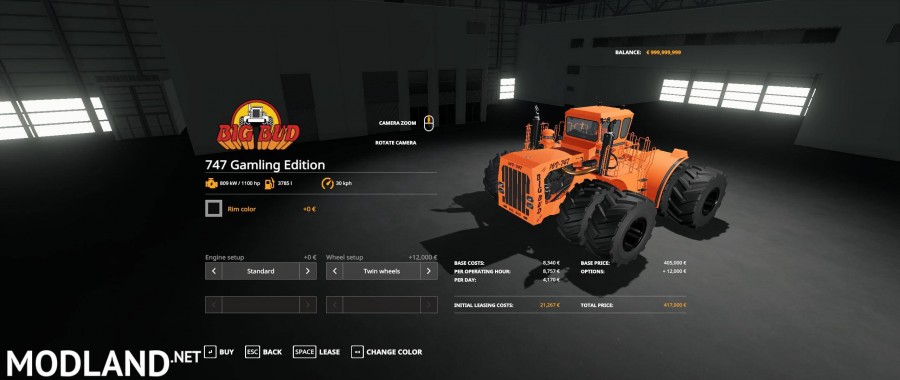 Big Bud 747 Gamling Edition