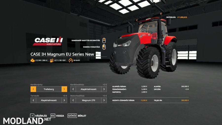 Case IH Magnum 2020 EU Series