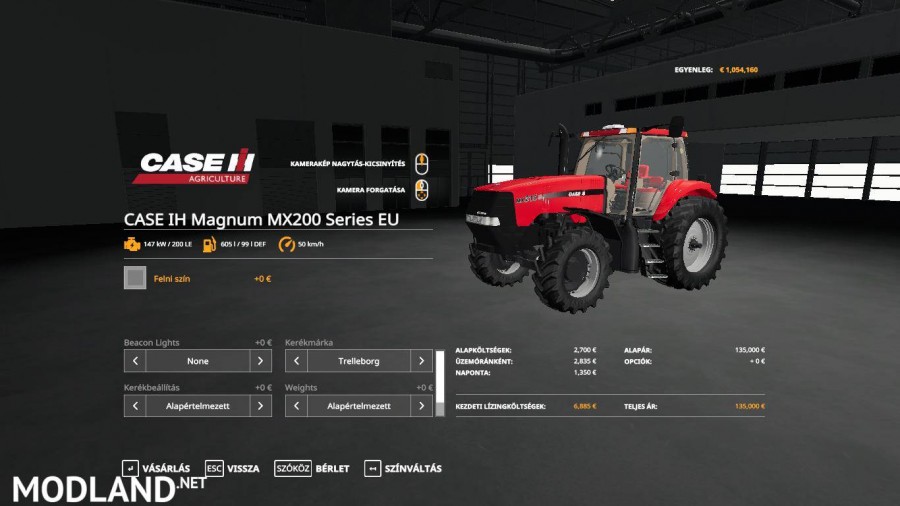 CASE IH Magnum MX200 Series EU