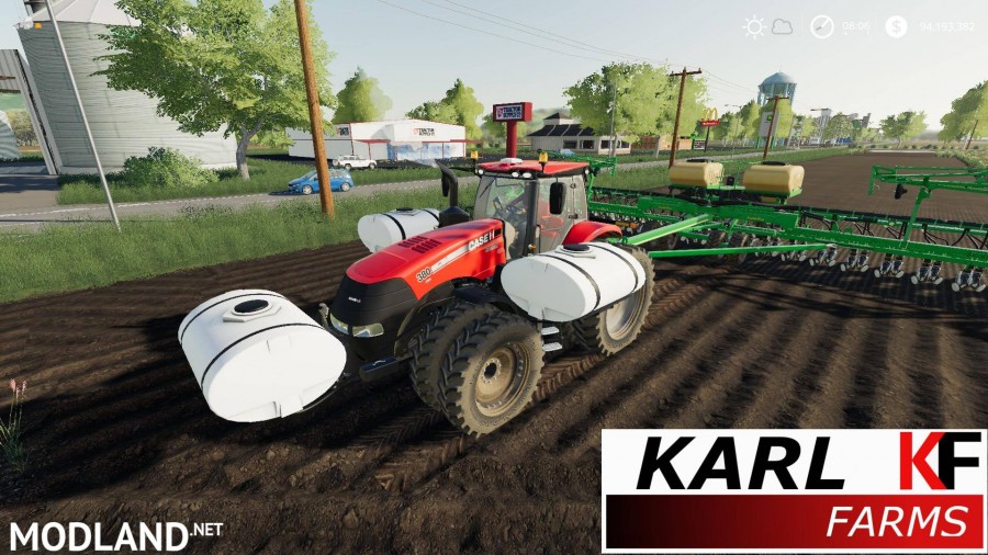 Case IH Magnum US w/Helicopter Tanks