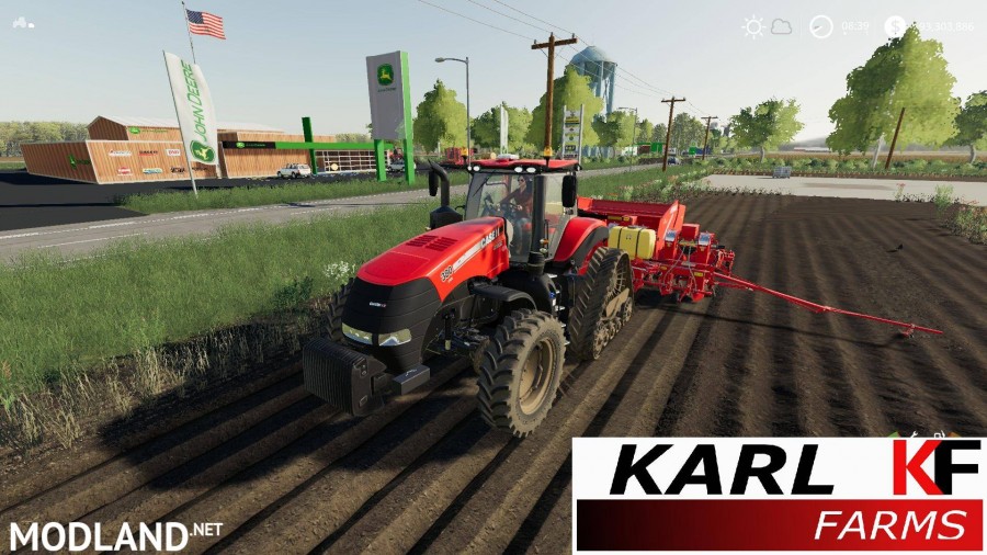 Case IH Magnum US w/Helicopter Tanks