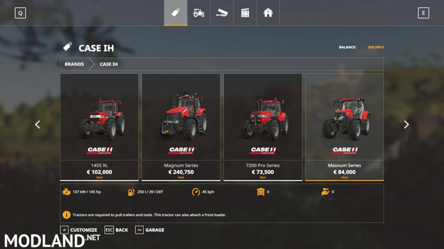 Case Tractors