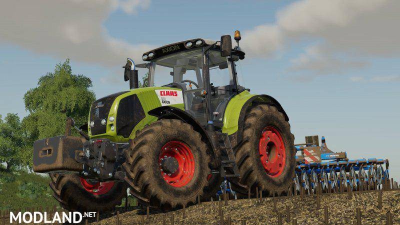Claas Axion 800 + Weight 900kg