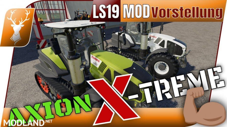 CLAAS AXION Terra Trac X-Treme Edition