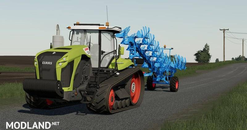 Claas Xerion with tracks