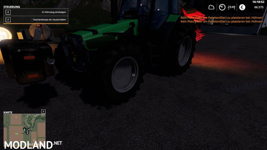 Deutz Agrostar 6.38 Versuchsobjekt