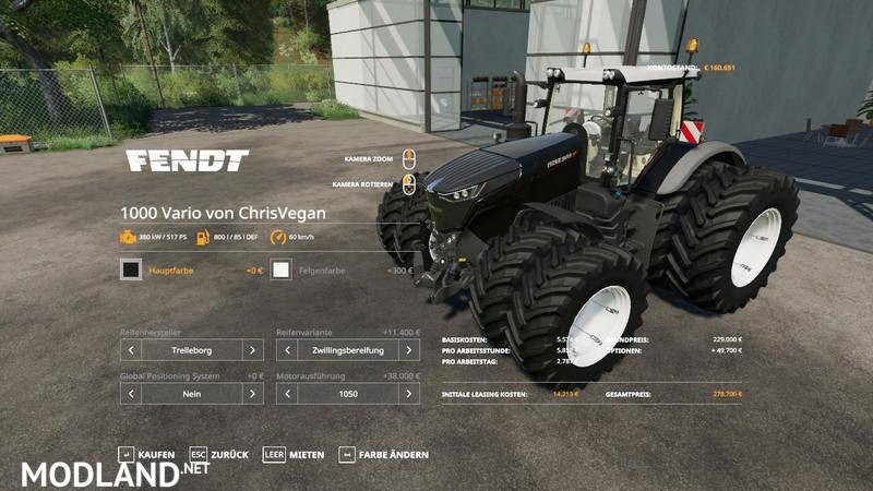 Fendt 1000 Vario Color Collection