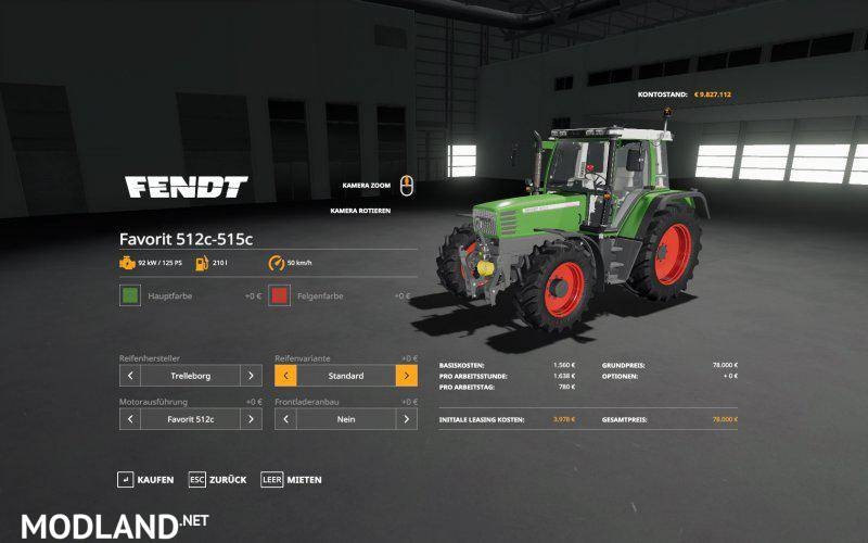 Fendt Favorit 512c-515c