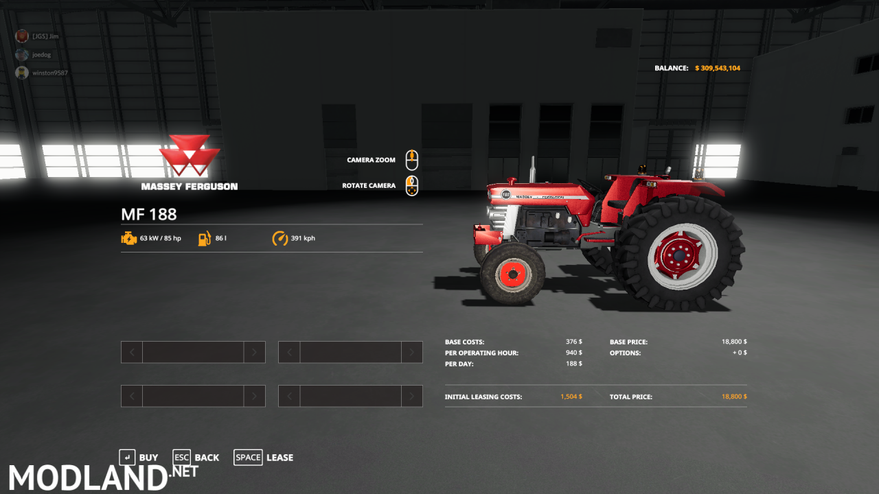 FS19 MF 188