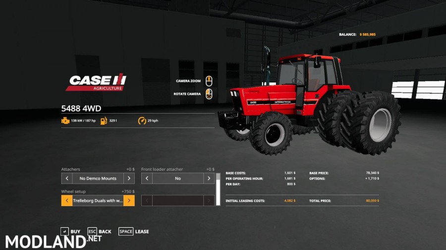 International 5488 4WD