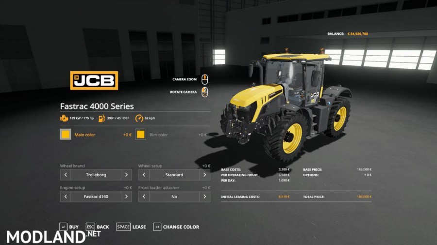JCB Fastrac 4000 Series