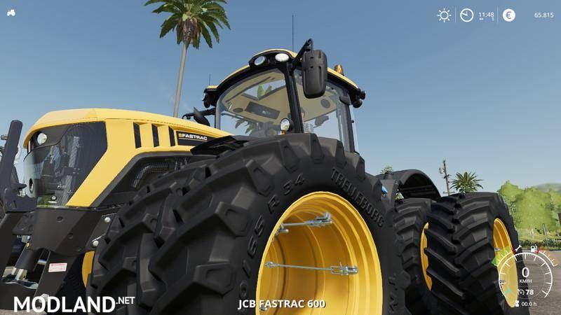 JCB Fastrac 600 including attachments