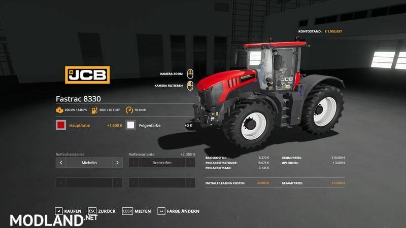 JCB Fastrac 8330 - MultiColor