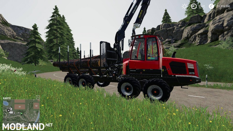 Komatsu 875 Autoload