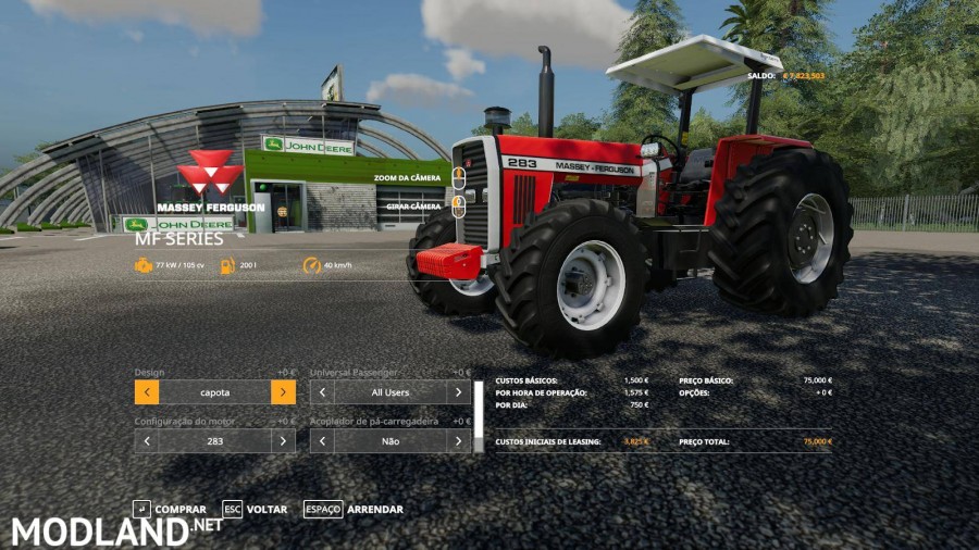 Massey Ferguson Series 290 4x2 Series 4x4