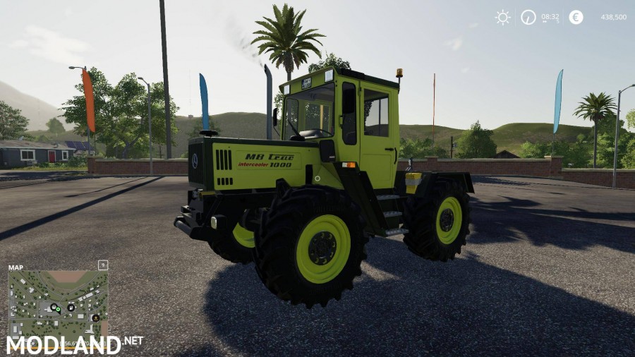 MB Trac 1000 Intercooler