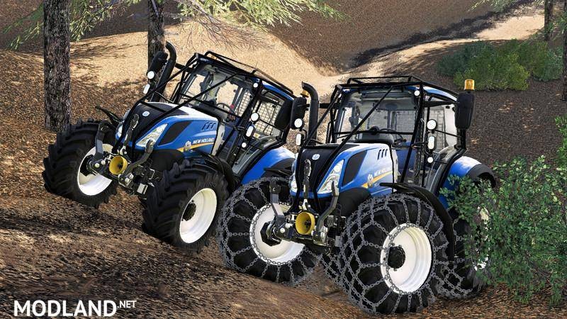 New holland T5 with forestry upgrade