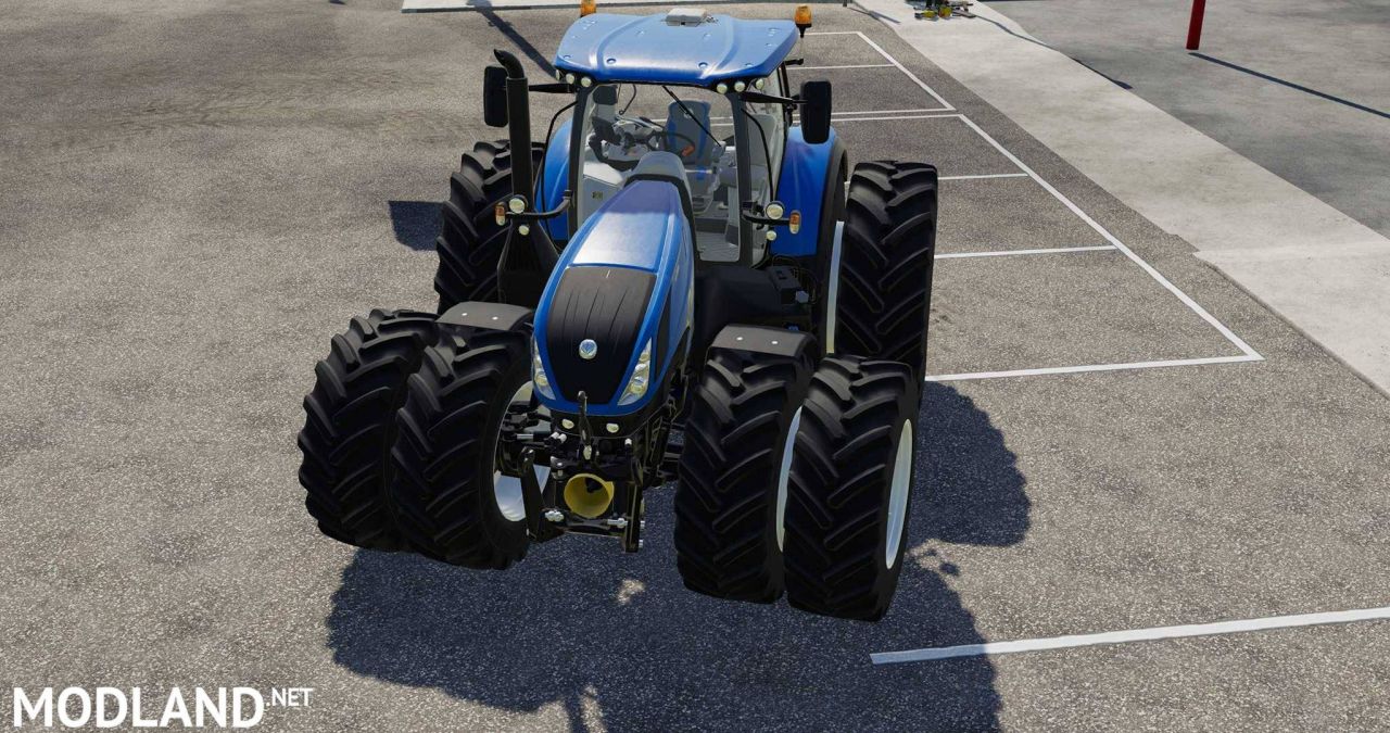 New Holland T7 Series with Michelin Double Wheels