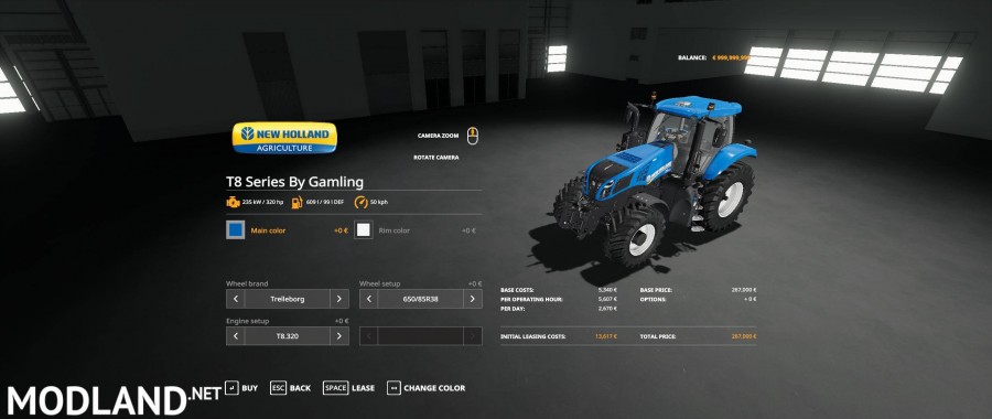New Holland T8 Series By Gamling