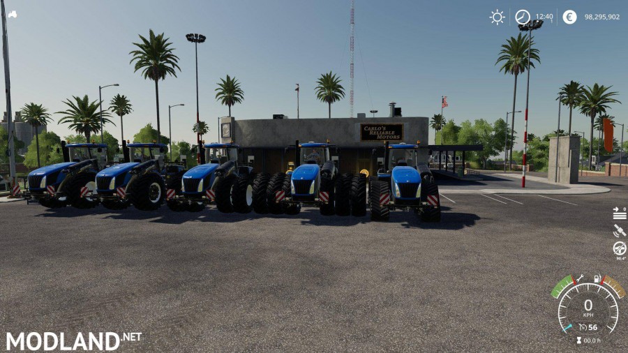 New Holland T9 Extended hud