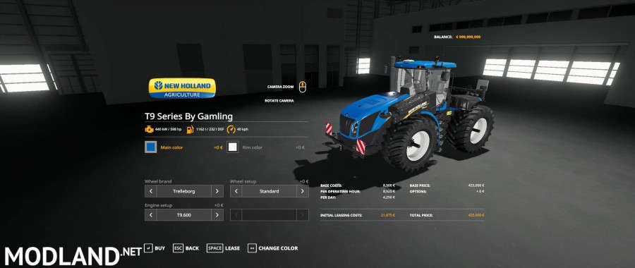 New Holland T9 Series By Gamling