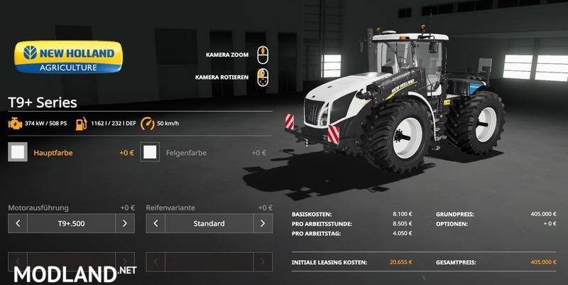 New Holland T9+ Series