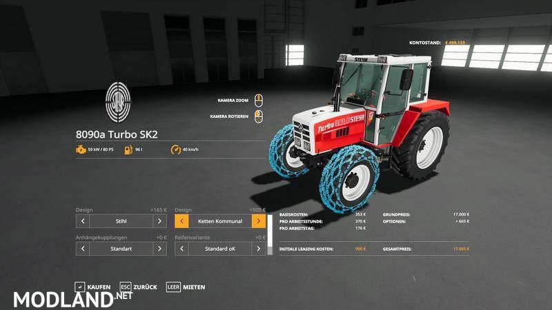 STEYR 8090a Turbo SK2 basic