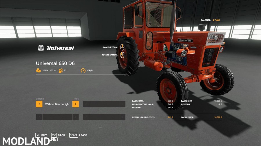 Universal 650 D6