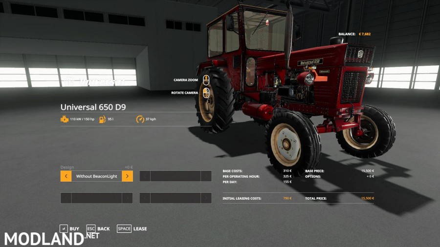 Universal 650 D9