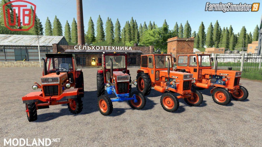 Universal UTB Old Romanian Pack Tractors