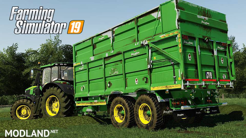 Broughan 18F Silage Trailer