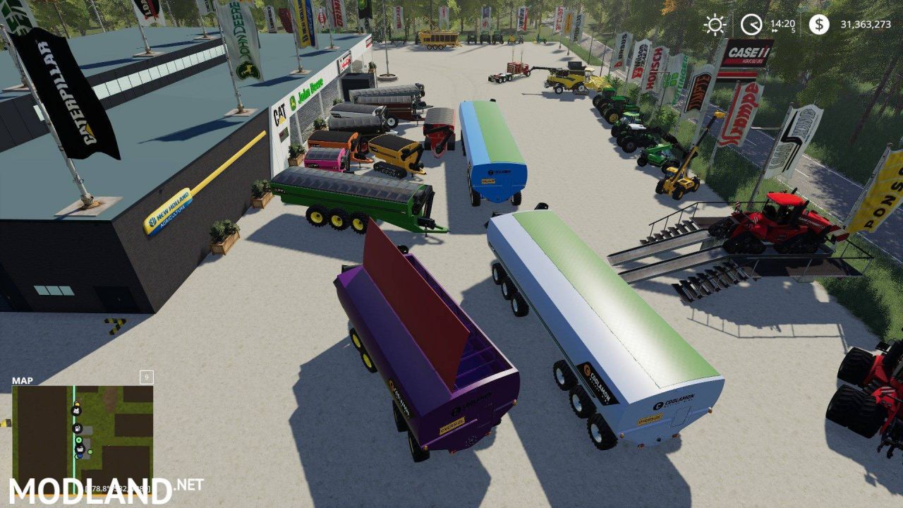 FS19 Coolamon Bin Set