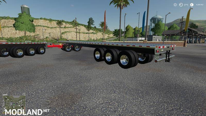 Ball semi-trailer