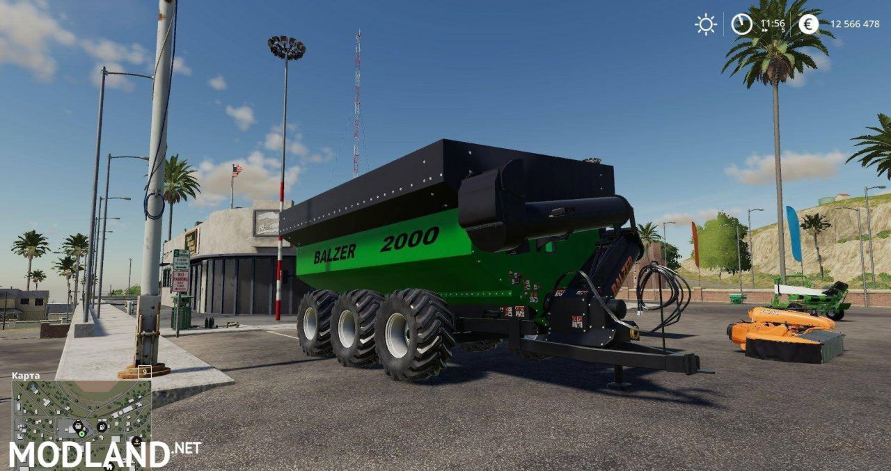 BALZER 2000 GRAIN CART TRAILER