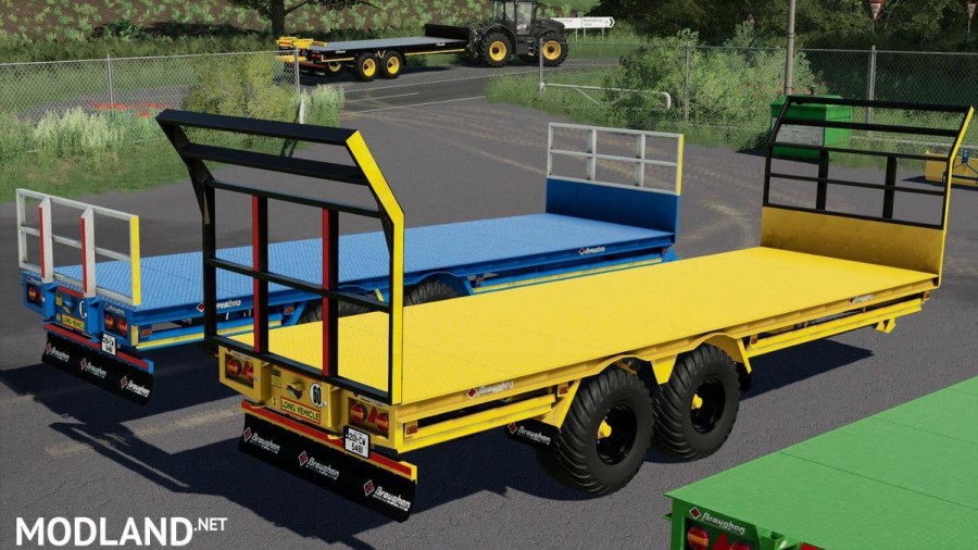 Broughan 28 Foot Bale Trailer