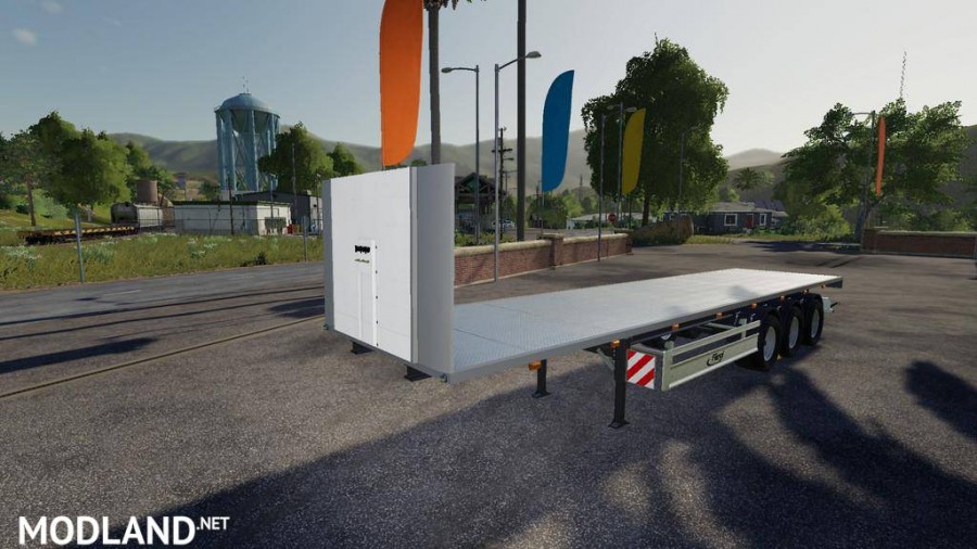 Fliegl SDS 350 Flatbed Trailer