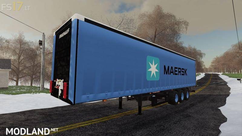 Fruehauf Curtainsider Trailer