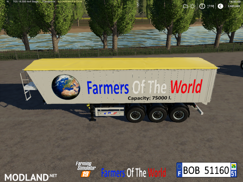 Trailer Farmers Of The World By BOB51160