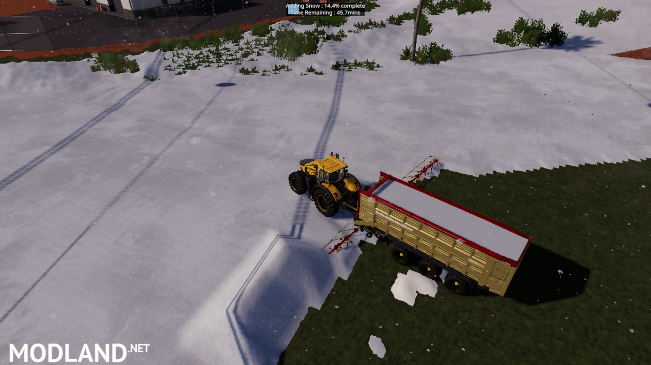 Crazy Rapide 8400 with Windrower For Snow, Salt