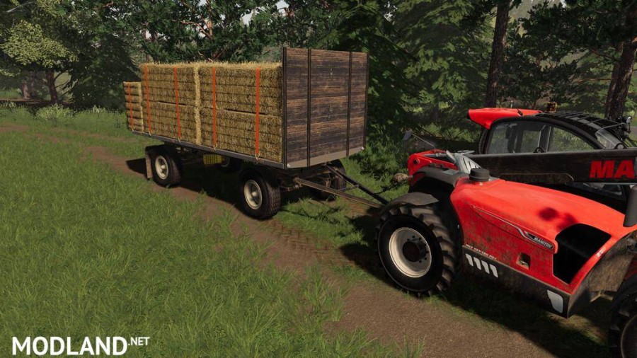 HW80 Bale Trailer
