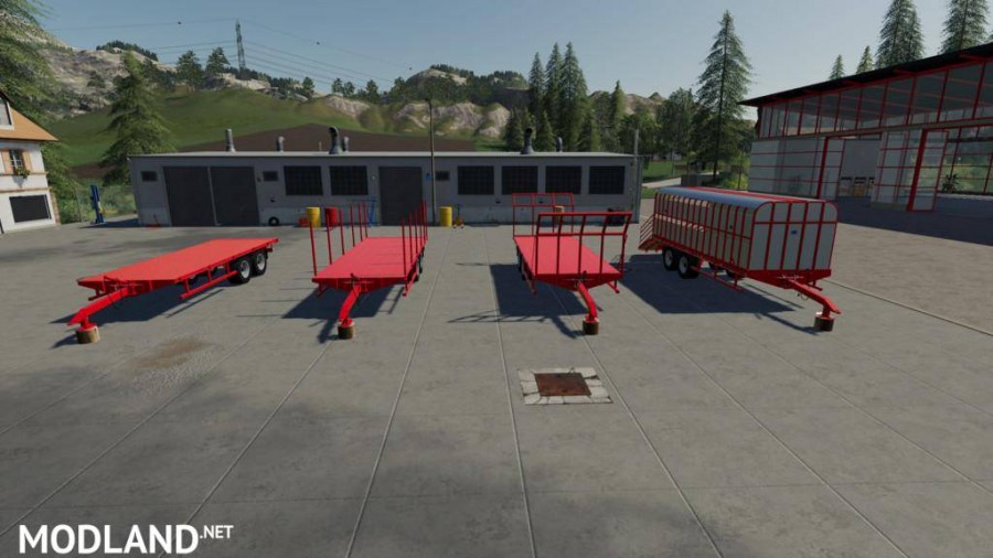 Johnston Brothers Modular Trailer