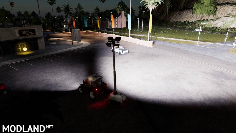 Lizard Floodlight Trailer