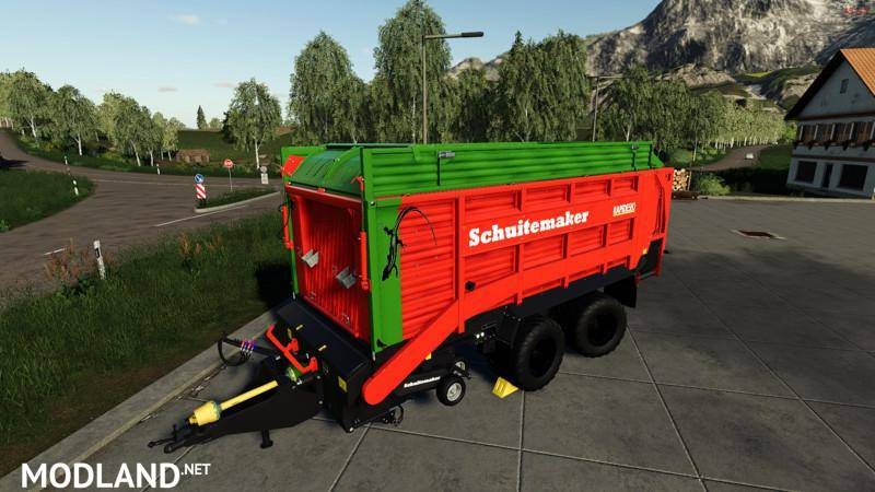 Loader wagons with extras