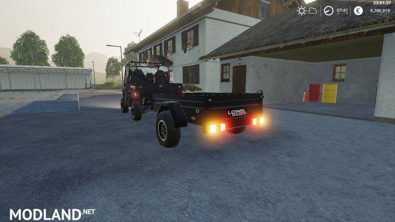 Mahindra trailer by LOWEL