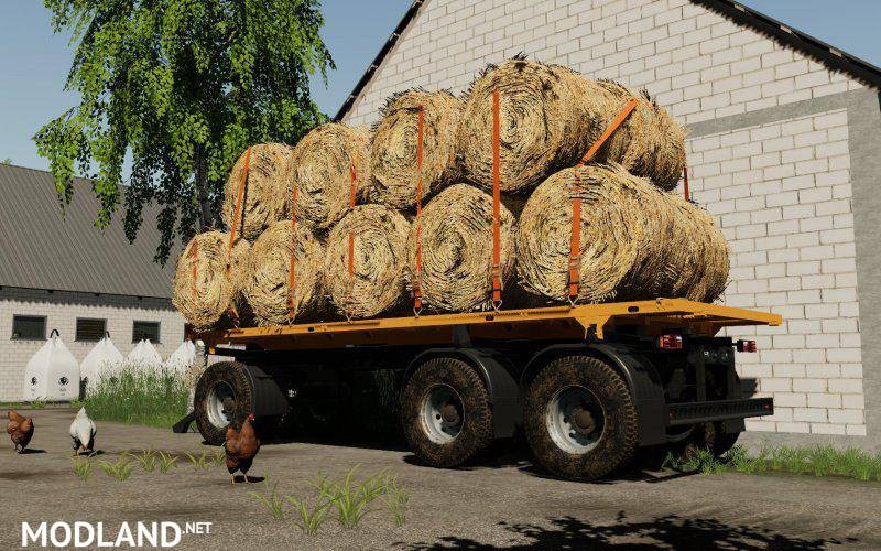 Nefaz bale trailer