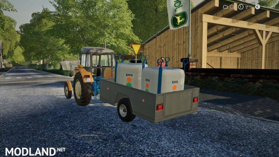 One Axle Trailer