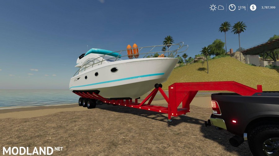 Oversize Boat Trailer