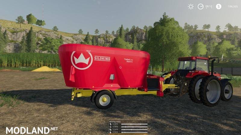 Pig food mixer