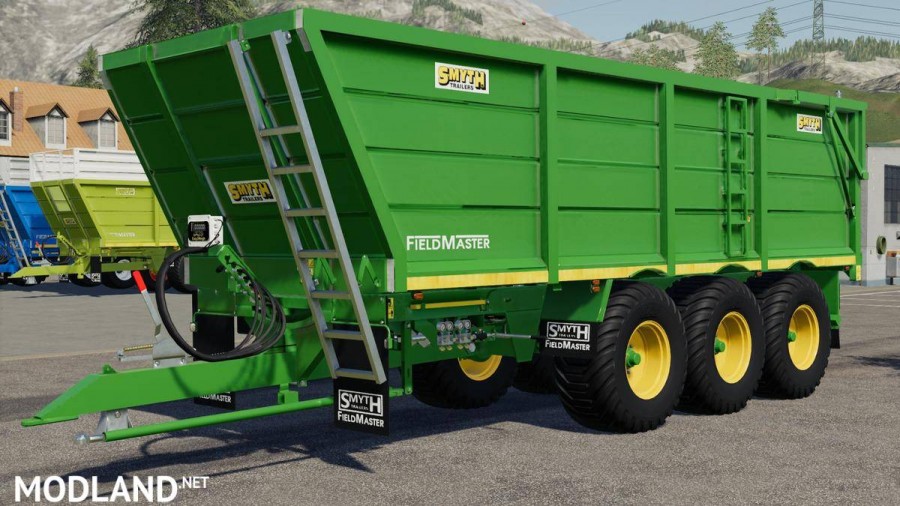 Smyth Super Cube Tri Axle Trailer Minor update